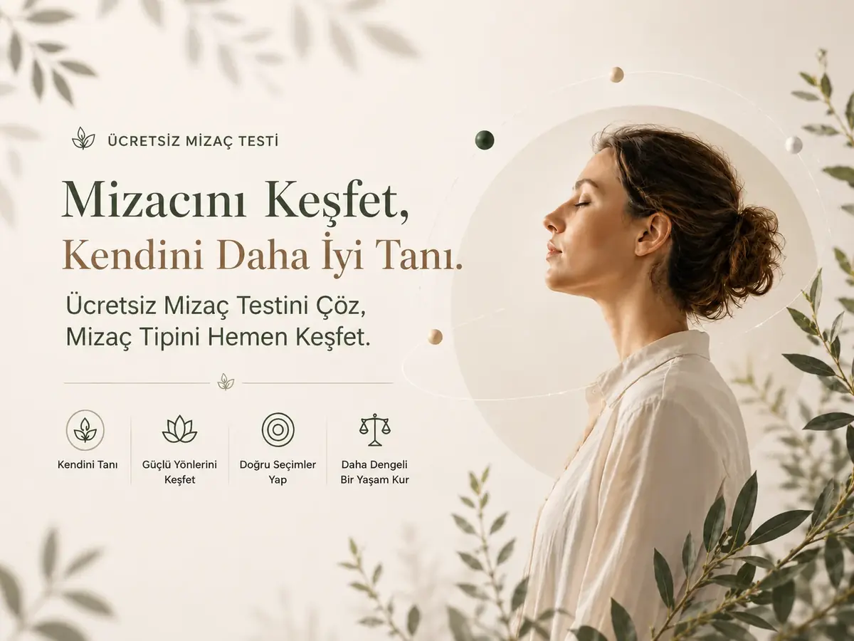 Ücretsiz mizaç testi — mizacını keşfet, kendini daha iyi tanı